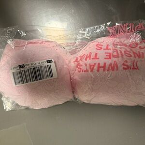 Victoria's Secret Blush Lace Bra